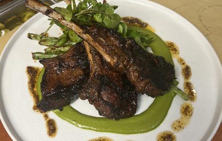 Chef Heather El Khechen Rib Eye Dish