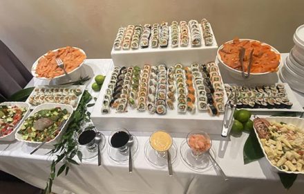 Chef Jorge Ramos Sushi Grazing Table