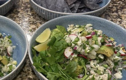 Chef Michael Wallace Salad Dishes