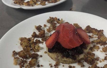 Chef Mohanad Majed Strawberry Dessert