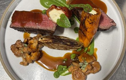 Chef Mustafa Sonmez Steak Private Dining Dish