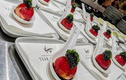 Chef Nathaniel Smouse Private Dining Canapes