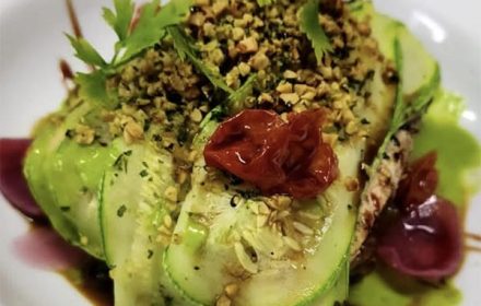 Chef Pablo Noriega Private Dining Salad Dish