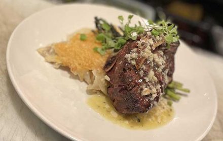 Chef Pete Hoefling Steak Dish