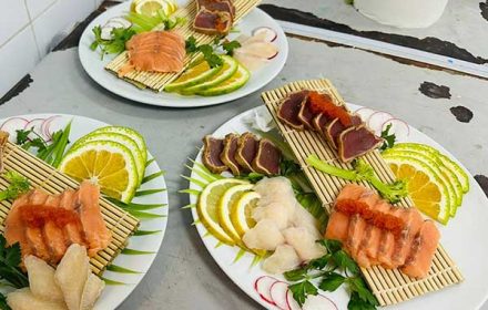 Chef Roland Henry Jamaican Salad Dishes