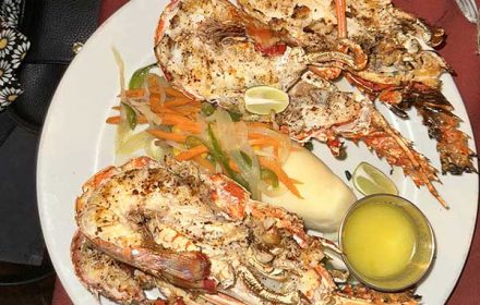Chef Roland Henry Lobster Dish