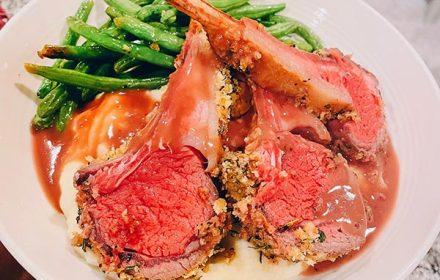 Chef Vanessa Vilson Lamb Cutlet Dish