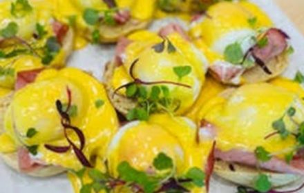 Chef Adam Stevenson Eggs Benedict