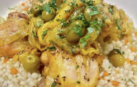 Chef Gastinel White Chicken Tagine With Lemon Couscous