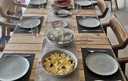 Chef Itumeleng Mayende Buffet Banquet Table