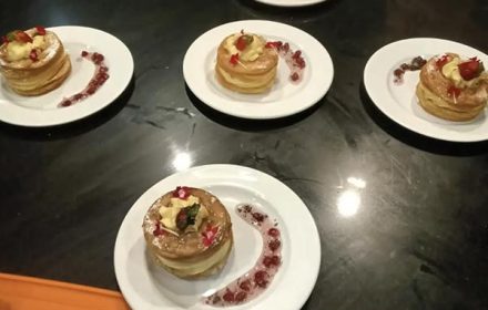 Chef Itumeleng Mayende Private Dining Pancakes Dishes