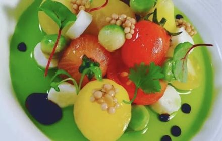 Chef Itumeleng Mayende Summer Haute Style Dish
