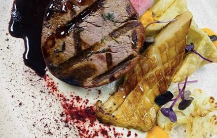 Chef Jeffrey Mlilo Private Chef Steak Dish With Cauliflower