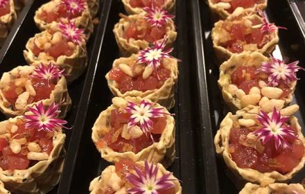 Chef Melker Anderson Private Chef Tarts Canape Dish