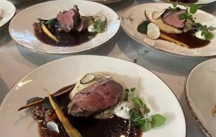 Chef Melker Anderson Private Dining Steak Dish