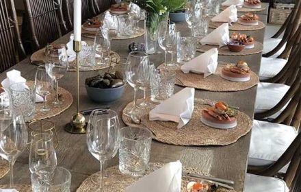 Chef Melker Anderson Private Dining Table