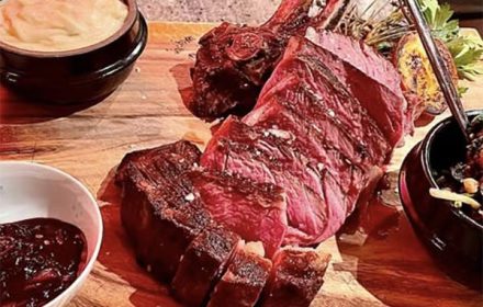 Chef Perry Pollaci Cote De Boeuf, Dirty Mash
