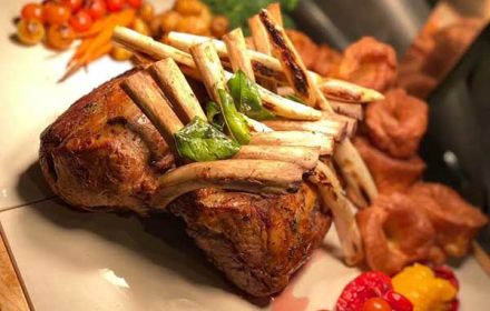 Chef Sulieman Aldouba Lamb Rack Private Dining Dish