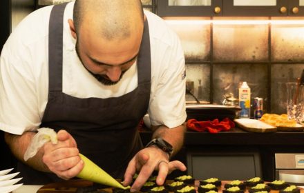 chef patrick plating canapes