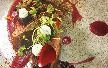 Chef Eric Levy Duck Borscht