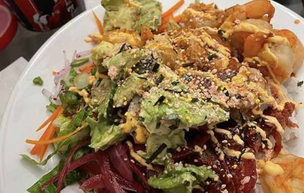 Chef Eric Levy Furikake Poke Bowl