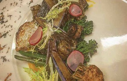 Chef Eric Levy Vegetarian Dish