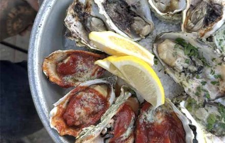 Chef Halee Raff Oysters Dish