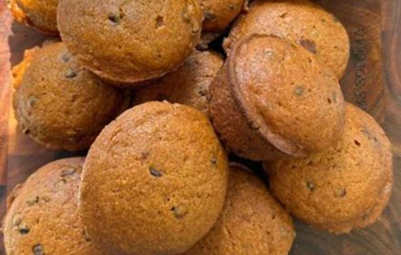 Chef Jala Green Chocolate Chip Banana Oat Muffin