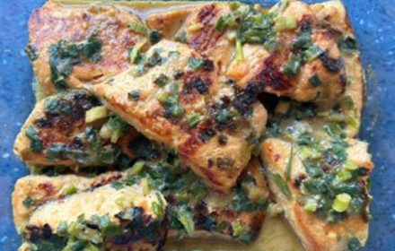 Chef Jala Green Miso Ginger Salmon