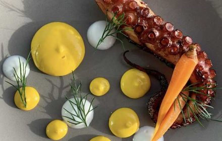 Chef Juan Velilla Haute Style Octopus Dish