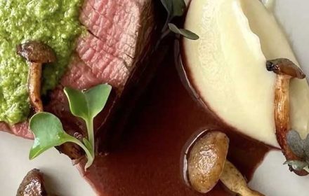 Chef Juan Velilla Haute Style Steak With Mushroom