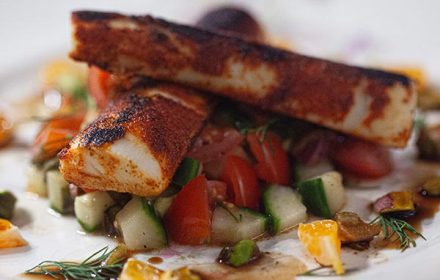 Chef Magdiale Wolmark Vegetarian Dish
