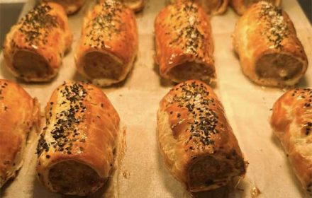Chef Miguel Martins Pork Sausage Roll And Onion Seeds