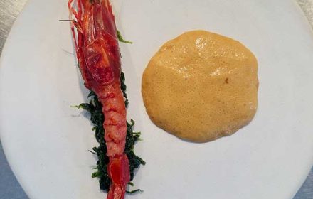 Chef Miguel Martins Prawns Dish