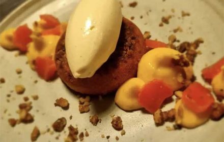 Chef Miguel Martins Walnut Cake