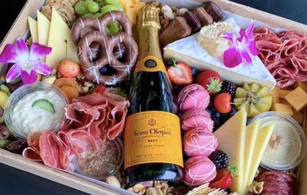 Chef Pamela Matias Antipasti Platter With Wine