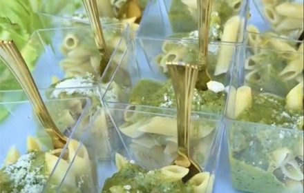 Chef Pamela Matias Pasta Cups Dish