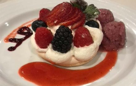 Chef Todd Bader Pavlova