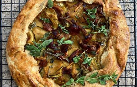 Chef Mariana Ascoli Baked Pizza Dish