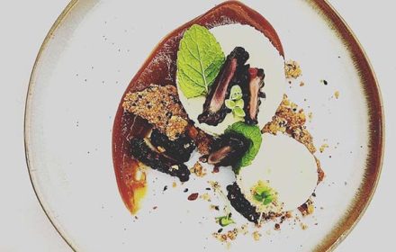 Chef Mariana Ascoli Goat Cheese Cheesecake