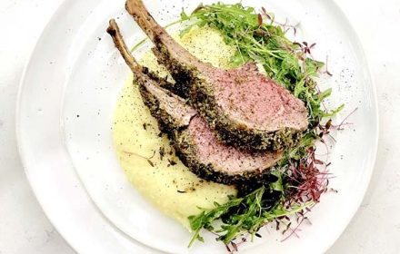 Chef Marian Ascoli Lamb Cutlet with Potato Mash