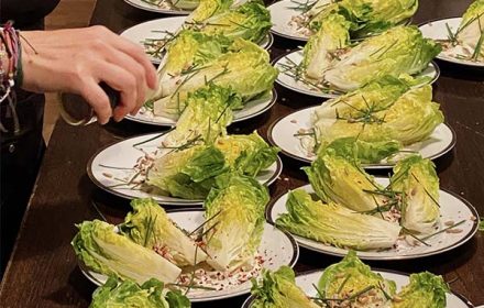 Chef Angie Thomas Private Chef Lettuce Dish