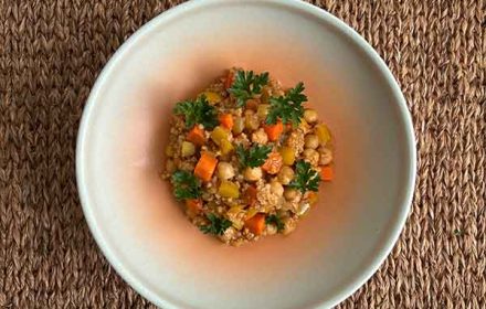 Chef Justin Charlton Vegan Dish