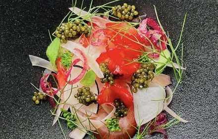 Chef Michael Leonard Strawberries and Caviar