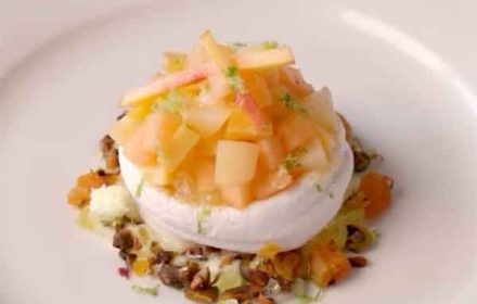 Chef Crystal Powell Stone fruit pavova