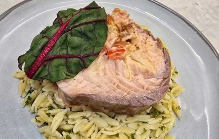 Chef Oliver King Private Chef Fish Dish with Rice