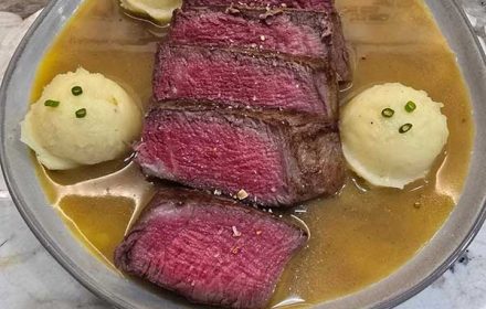 Chef Oliver King Steak with Potatoes
