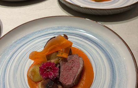 Chef Hedi Dehissy Medium Cooked Meat with Potatoes