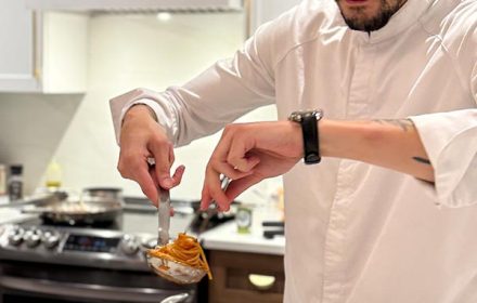 Chef Hedi Dehissy Private Chef Pasta Dish