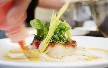 Chef Joshua Crane Pan Seared Sea Scallop
